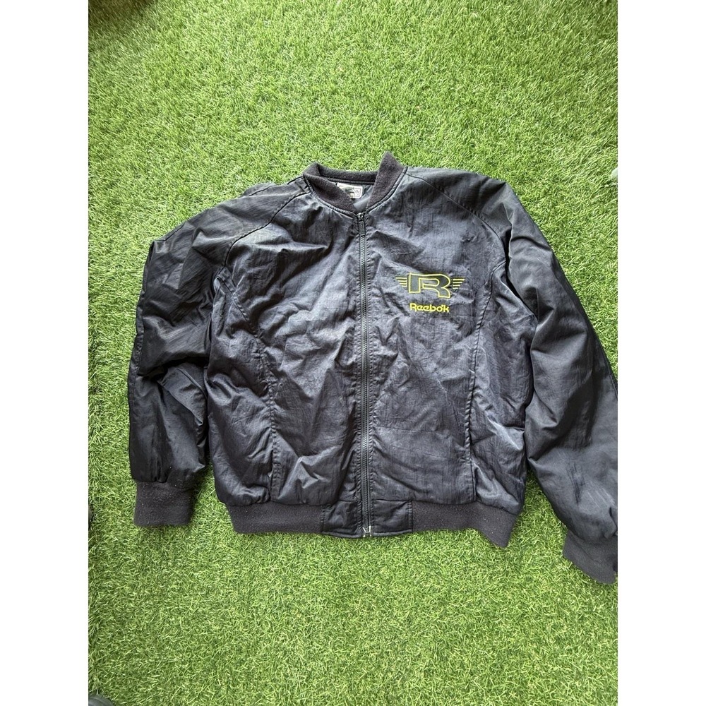 Vintage 80s 90s Reebok Sport Windbreaker Jacket Medium Oversized